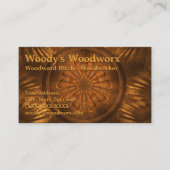 Fraktal Woodworker Visitenkarte (Vorderseite)