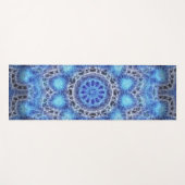 Fraktal Yogamatte (Vorderseite (Horizontal))
