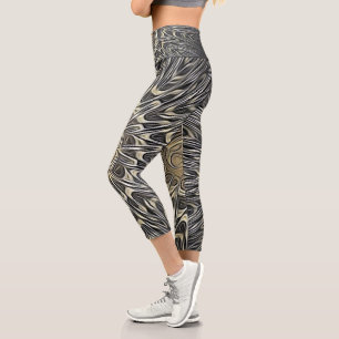 Fraktal Zazzle_Growshop. Capri Leggings