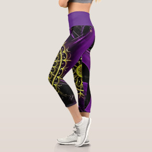 Fraktal Zazzle_Growshop. Capri Leggings