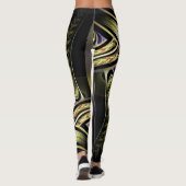 Fraktal | Zazzle_Growshop. Leggings (Rückseite)