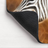 Fraktal Zebra Mousepad (Ecke)