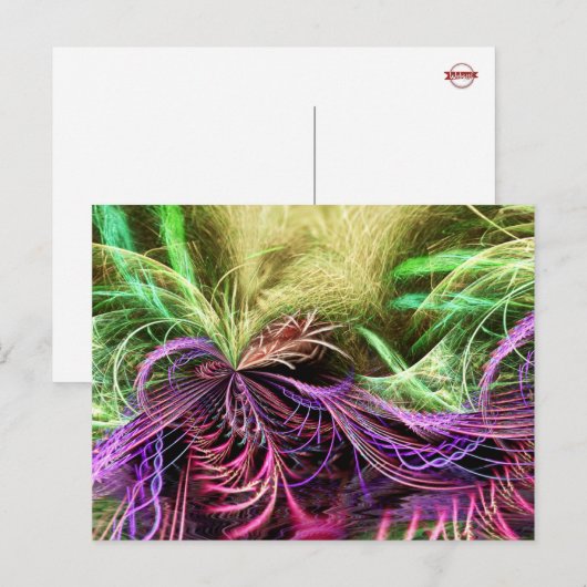 fraktalart #100 Postkarte (Vorne/Hinten)