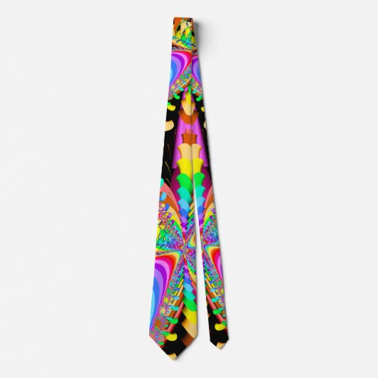 FraktalConfetti Krawatte (Vorderseite)