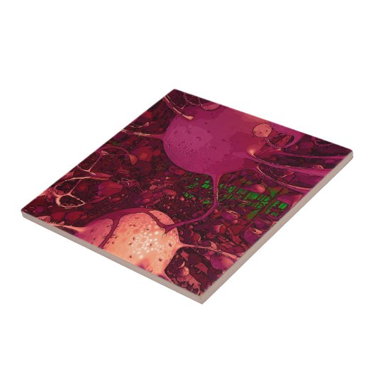 Fraktaldschungel Fliese (Seite)