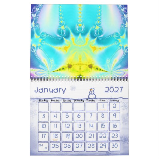Fraktale 2011-2012 kalender (Jan 2027)