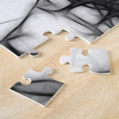 Fraktale Abstraktion des traurigen Mannes Puzzle (Seite)