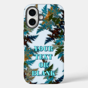 Fraktale Arktische Tarnung iPhone 16 Hülle