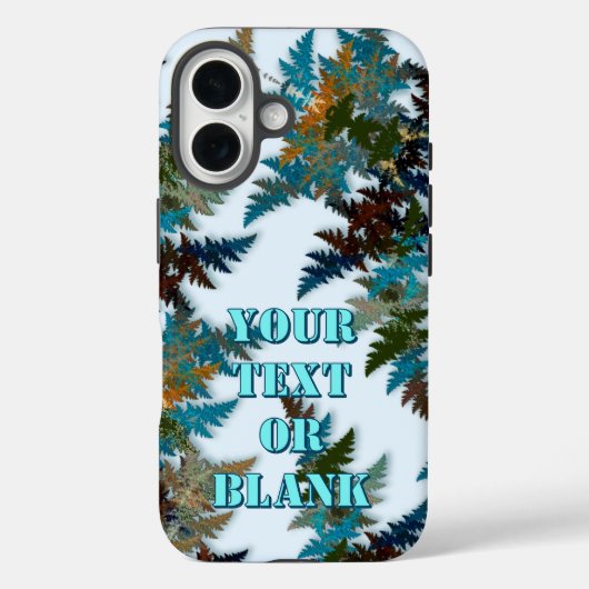 Fraktale Arktische Tarnung Case-Mate iPhone Hülle (Rückseite)