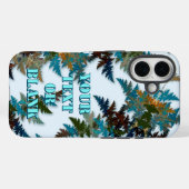 Fraktale Arktische Tarnung Case-Mate iPhone Hülle (Rückseite (Horizontal))