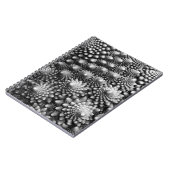 Fraktale aus Gemüseaisle, Romanesco Broccoli Notizblock (Linke Seite)