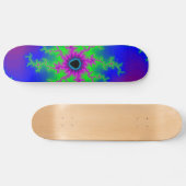 Fraktale Blitze: Individuelles Skateboard (Horizontal)