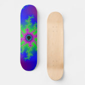 Fraktale Blitze: Individuelles Skateboard (Vorderseite)