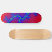 Fraktale Blitze: Individuelles Skateboard (Horizontal)