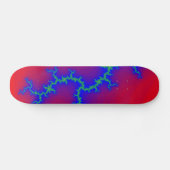 Fraktale Blitze: Individuelles Skateboard (Horizontal)