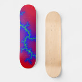 Fraktale Blitze: Individuelles Skateboard (Vorderseite)