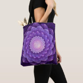 Fraktale Blume in Lila Tasche (Von Nahem)