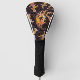 Fraktale Feuersbrunst-Kugel Golf Headcover