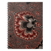 Fraktale Flüssigkeit 2 Notizblock (Vorderseite)