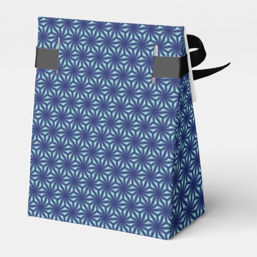 Fraktale Marine Geschenkschachtel (Rückseite)