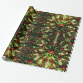 Fraktale Mistel Geschenkpapier (Ungerollt)