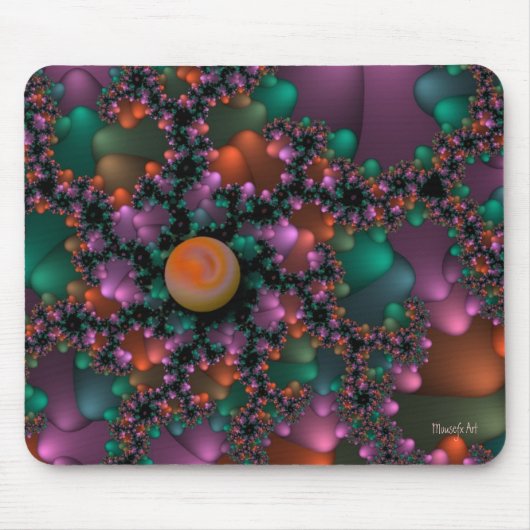 Fraktale Mousepad (Mars) (Vorne)