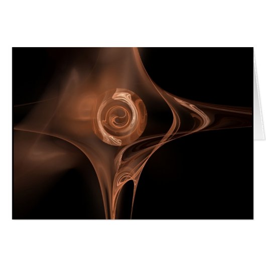 FRAKTALE ROSE, braun (Vorderseite (Horizontal))