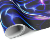 fraktale Sterne Geschenkpapier (Rolleneckpunkt)