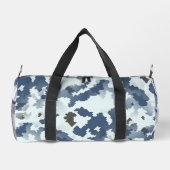 Fraktale Wintertarnung Duffle Bag (Rückseite)