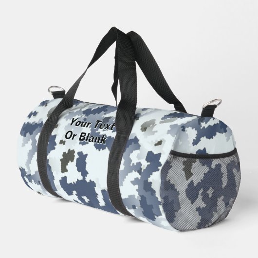 Fraktale Wintertarnung Duffle Bag (Rechte Ecke)