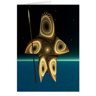 Fraktaler Inuit-Jäger