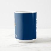 Fraktaler Inuit-Jäger - Alaska Native Kaffeetasse (Mittel)