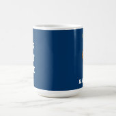 Fraktaler Inuit-Jäger - Alaska Native Kaffeetasse (Mittel)