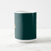 Fraktaler Inuit-Jäger Kaffeetasse (Mittel)