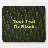 Fraktaler Nadelwald Mousepad (Vorne)