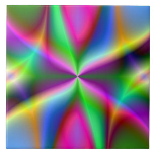 Fraktalhourglass-Kunst Fliese