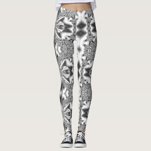 Fraktalisieren Leggings (Vorderseite)