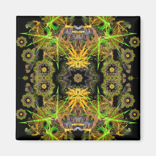 fraktalkan-Kühlschrankmagnet Magnet (Vorne)