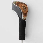 Fraktalkunst von Stan Ragets Golf Headcover (angewinkelt)