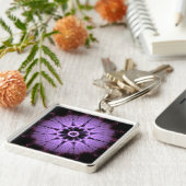 FraktalMandala Schlüsselanhänger (Seite)