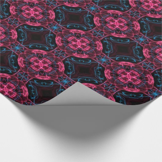 Fraktalmuster Geschenkpapier (Ecke)