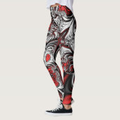 Fraktalmuster Leggings (Links)