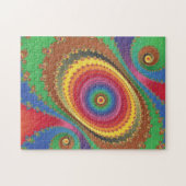 Fraktalregenbogen Puzzle (Horizontal)