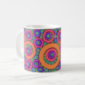 Fraktalringe Kaffeetasse (Vorderseite Links)