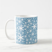 Fraktalschneeflocken Kaffeetasse (Links)