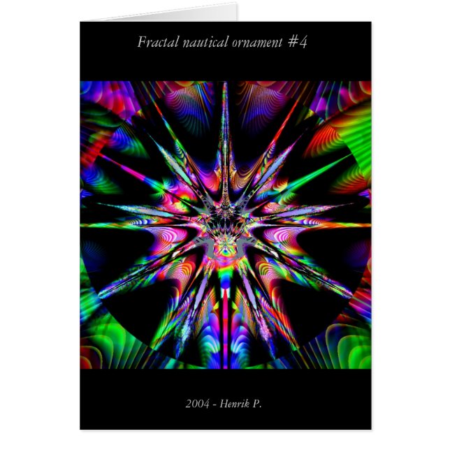 Fraktalseeverzierung #4 (Vorne)