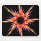 Fraktalstern Mousepad (Vorne)