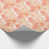 Fraktalstrudelmuster, Schatten der Koralle und Geschenkpapier (Ecke)