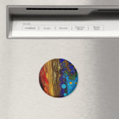 Fram - Abstrakte Kunst Magnet (In Situ (Geschirrspüler))