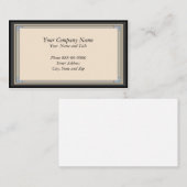 Frame Border Business Card Visitenkarte (Vorne/Hinten)